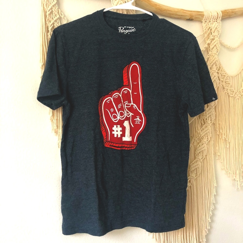 Penguin Original #1 Finger Men's Tee